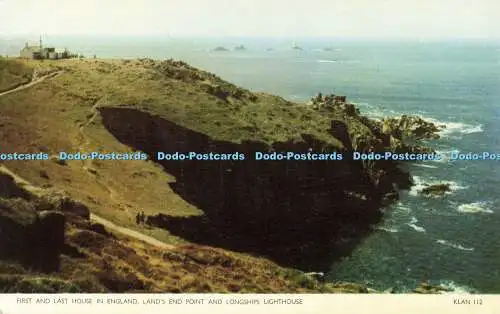 R563948 Lands End Point and Longships Lighthouse First and Last House in England