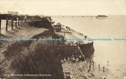 R563955 Hunstanton Promenade and Bandstand J Salmon Sepio Style 1928