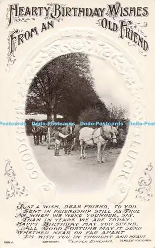 R564044 Herzliche Geburtstagswünsche von einem alten Freund J Beagles RP