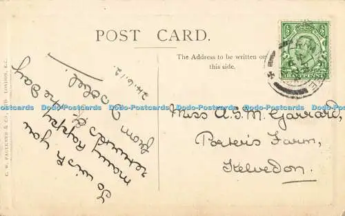 R564053 The Silver Pool B D Sigmond Pinx C W Faulkner Serie 872 1912