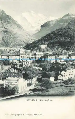 R564166 Interlaken Die Jungfrau R Gablier