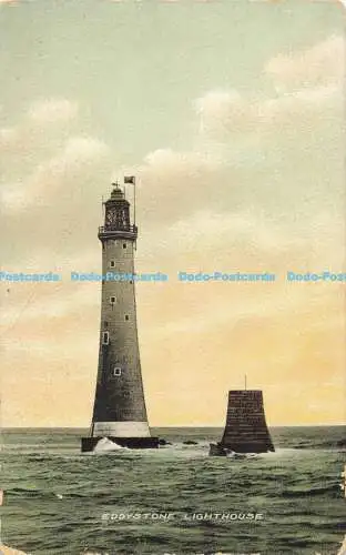 R564171 Eddystone Leuchtturm Postkarte 1908