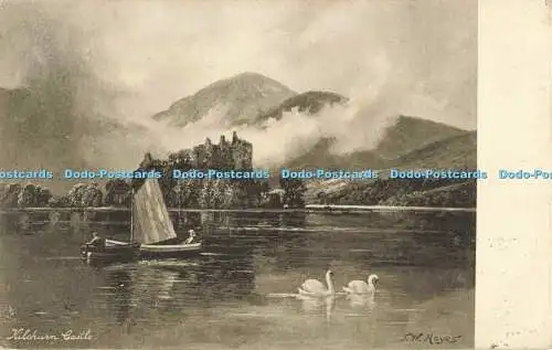 R564172 Kilchurn Castle Picturesque Castles of Scotland Tuck Art Series 924 F W