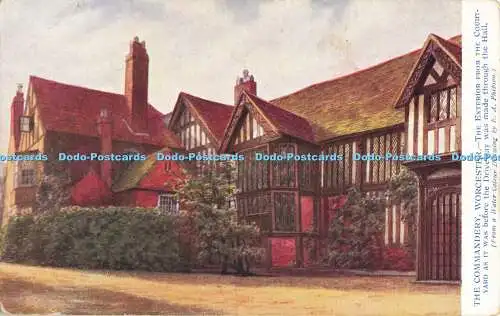 R564188 Worcester The Commandery The Exterior From the Court Yard Joseph Littleb