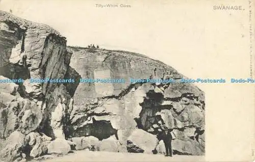 R564210 Swanage Tilly Whim Caves J E Beale Bild Briefpapier Platino Foto