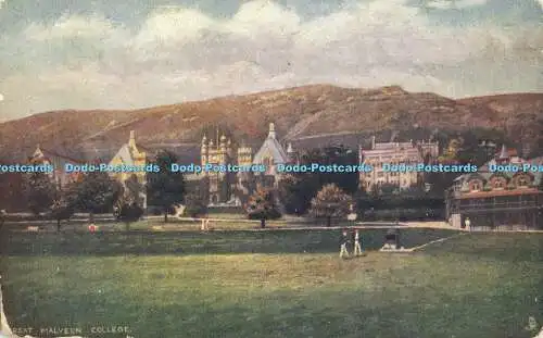 R564227 Great Malvern College Tuck Oilette Postkarte 1473