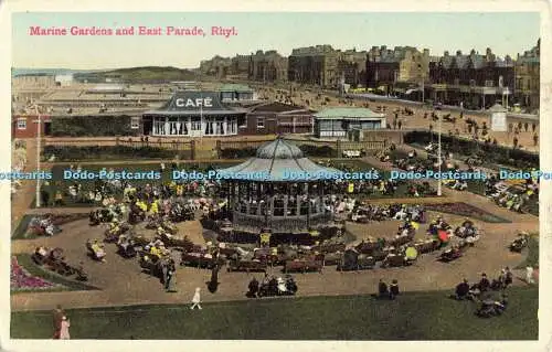 R564231 Rhyl Marine Gardens and East Parade