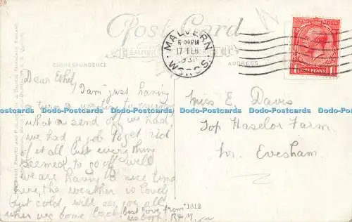 R564235 Malvern The Toposcope Beacon Hill J Salmon A R Quinton 1930