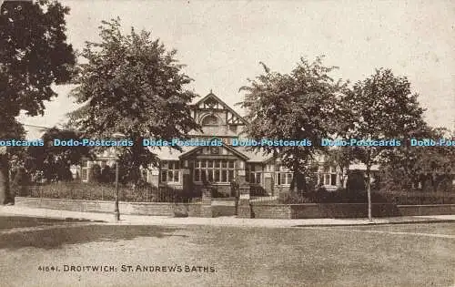 R564244 Droitwich St Andrew Baths The Photochrom Sepiatone Series