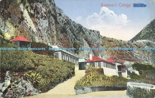 R564267 Gibraltar Governor Cottage Benzaquen 1915