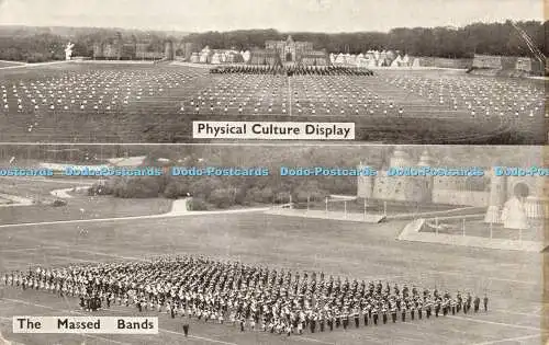 R564273 Physical Culture Display The Massed Bands Gale and Polden Aldershot Tatt