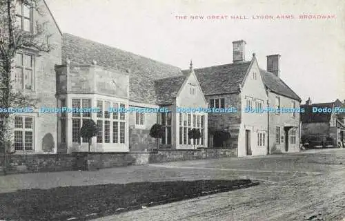 R564347 The New Great Hall Lygon Arms Broadway S B Russell The Lygon Series W an