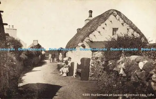 R564357 I O M Old Cottages at Cregneish Nr Port Erin J Salmon