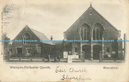 R564456 Shoreham Wesleyan Methodist Church Mezzotint 1904