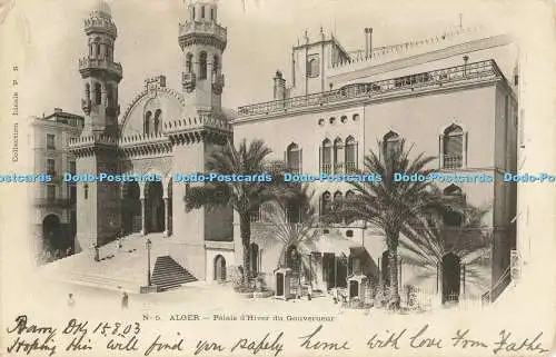 R564474 Alger Palais d Hiver du Gouverneur Collection Ideale No 5