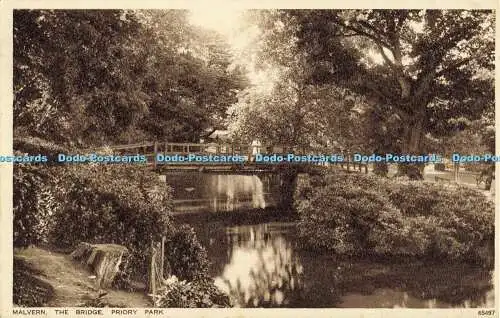 R564477 Malvern The Bridge Priory Park Photochrom 1930