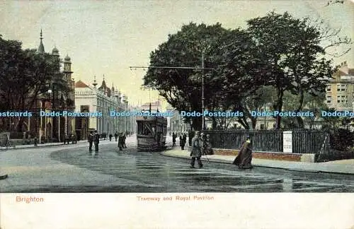 R564484 Brighton Tramway and Royal Pavilion H M