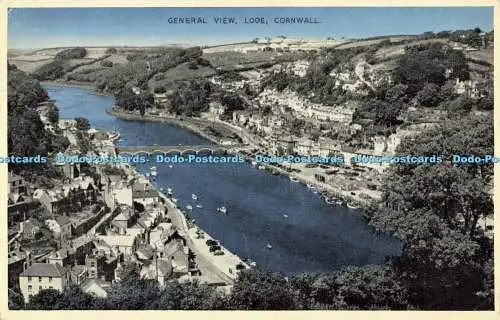 R564492 Cornwall General View Looe E T W Dennis