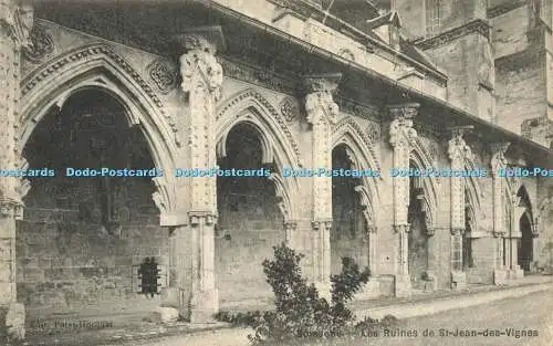 R566071 Potet Hocquet Soissons Les Ruines de St Jean des Vignes