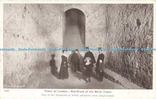 R566185 4960 Tower of London Sub Crypt of White Tower Gale and Polden 4960