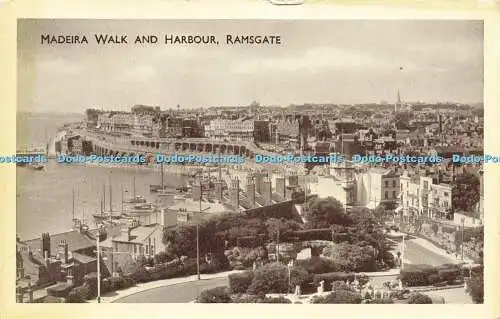 R566189 Madeira Walk and Harbour Ramsgate A H und S Paragon Serie