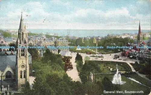 R566195 Gesamtansicht Bournemouth 1909