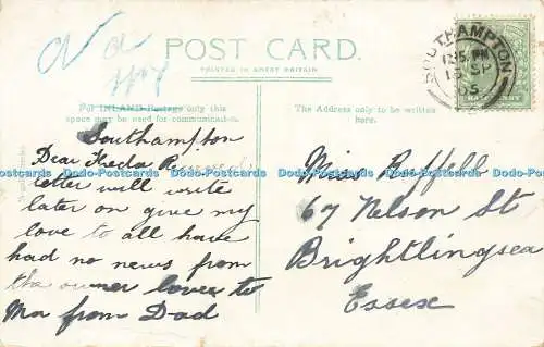 R566196 Newquay aus Mount Wise zeigt St Michaels Church Argalls Serie 1905