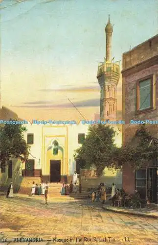 R564653 26 Alexandria Moschee in der Rue Ras el Tin LL Alexandrie Moschee dans la