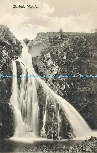 R564660 Llanberis Waterfall Symons Gems of Wales Series 46747