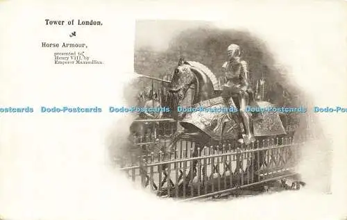 R566229 Tower of London Horse Armour präsentiert Heinrich VII. von Kaiser Maximilia