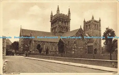 R566231 Wimborne Minster 44842 Photochrom