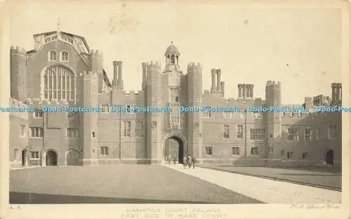 R566235 A 3 Hampton Court Palace East Side of Base Court H M office of Works Rem