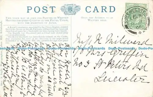 R566241 Crown Room Edinburgh Castle 1178 Alex A Inglis Ingle Series 1906