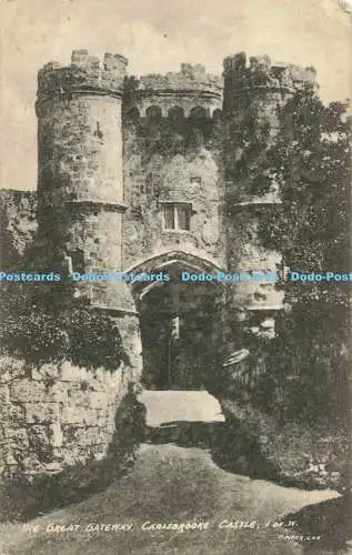 R564703 Great Gateway Carisbrooke Castle I of W T Piper