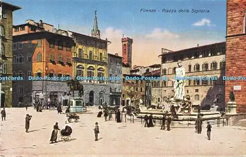 R566295 Firenze Piazza della Signoria Made in Italy