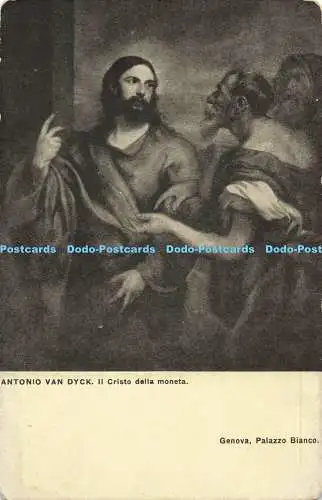 R564737 Antonio Van Dyck Il Cristo della moneta Genova Palazzo Bianco 709 Alfier