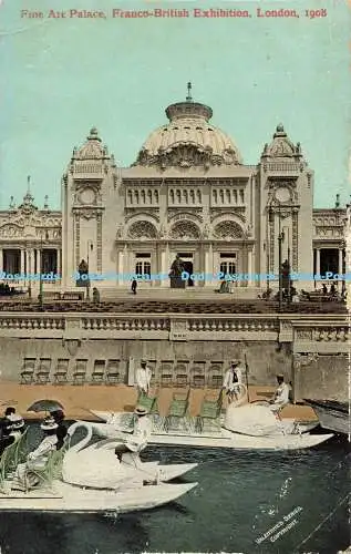 R564823 Fine Art Palace Franco British Exhibition London 1908 Valentines Series