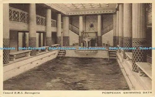 R564845 Cunard R M S Berengaria Pompeji Schwimmbad