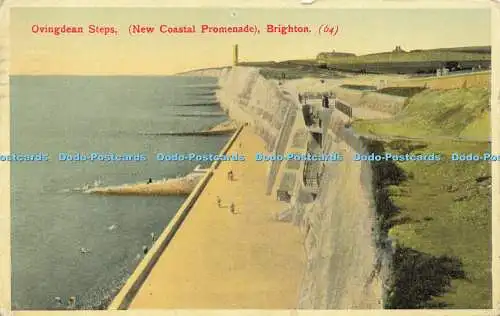 R566403 Ovingdean Steps New Coastal Promenade Brighton 64 1936