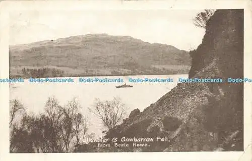 R566404 Ullswater and Gowbarrow Fell from Seale Howe Reeds Raven Series