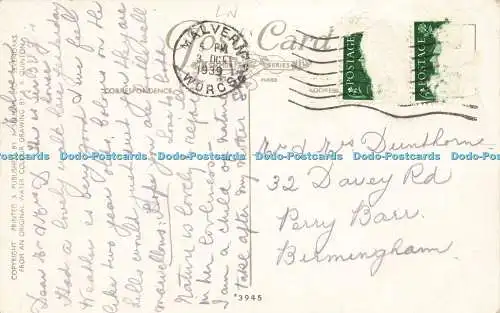 R564849 Malvern Hills from British Camp A R Quinton Salmon 1939