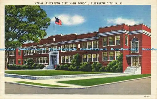 R564853 NEC 6 Elizabeth City High School Elizabeth City N C E 7081 Asheville Pos