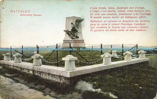 R566418 Waterloo Monument francais Grand musee du chemin creux Hotel Butte du Li