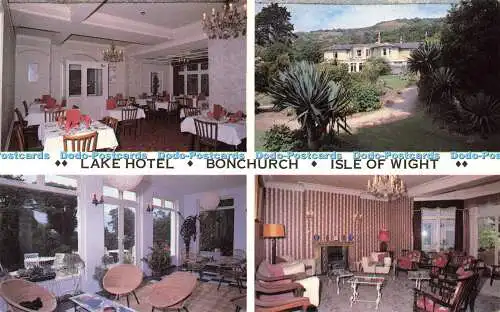 R566433 Lake Hotel Bonchurch Isle of Wight A A und R A C Foto Litho Productions