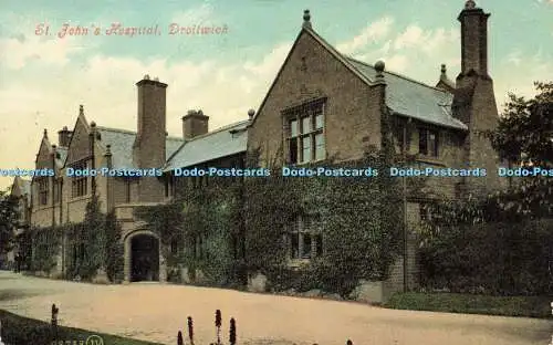 R564876 St Johns Hospital Droitwich Valentines Serie 1908