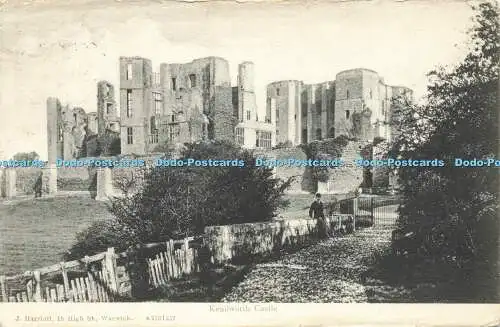 R566454 Kenilworth Castle J Harriott 1905