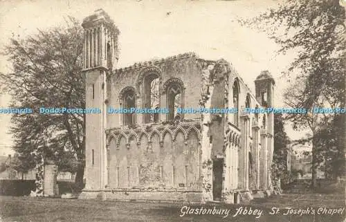 R566472 Glastonbury Abbey St Josephs Chapel Friths Serie 1904