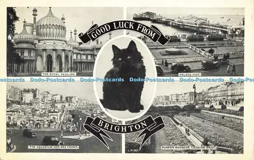 R564980 Good Luck from Brighton L P 13 1 Lansdowne Publishing 1963 Multi View