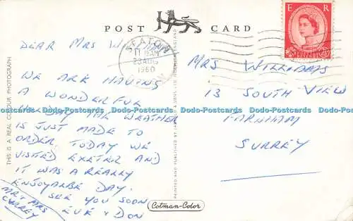 R566543 Sanctuary Exeter Cathedral KEC 103 Cotman Color Jarrold 1960