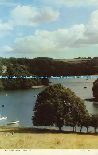 R566559 Helford River Cornwall KFL 109 Cotman Color Jarrold